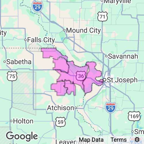 Doniphan County Kansas real estate agent mailing area