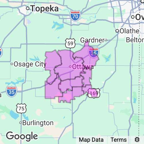 Franklin County Kansas real estate agent mailing area
