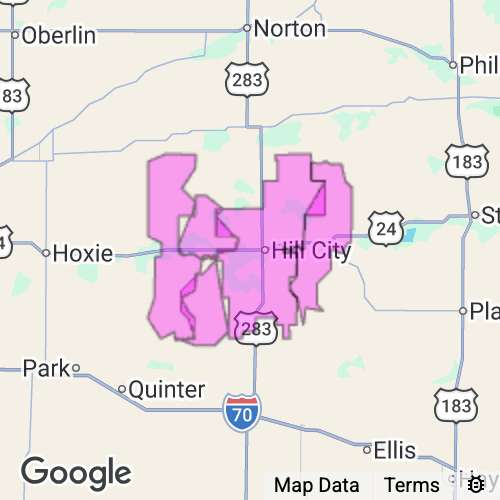 Graham County Kansas real estate agent mailing area