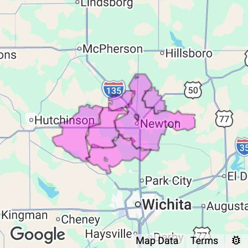 Harvey County Kansas real estate agent mailing area