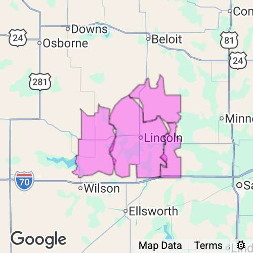 Lincoln County Kansas real estate agent mailing area