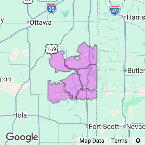 Linn County Kansas real estate agent mailing area