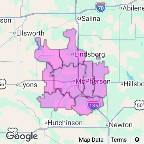 Mcpherson County Kansas real estate agent mailing area