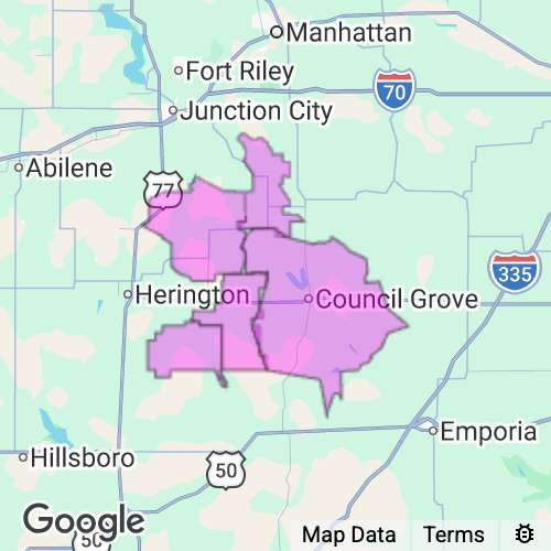 Morris County Kansas real estate agent mailing area