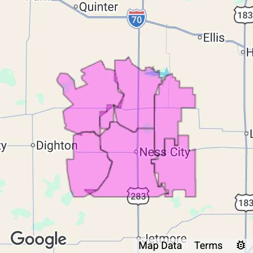 Ness County Kansas real estate agent mailing area
