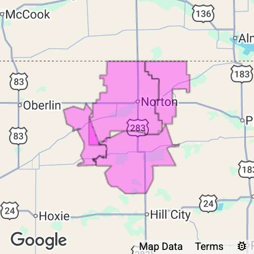 Norton County Kansas real estate agent mailing area