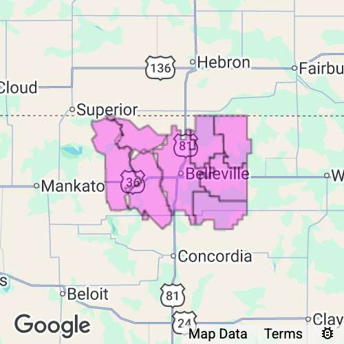 Republic County Kansas real estate agent mailing area