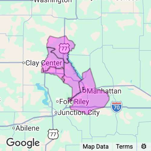 Riley County Kansas real estate agent mailing area