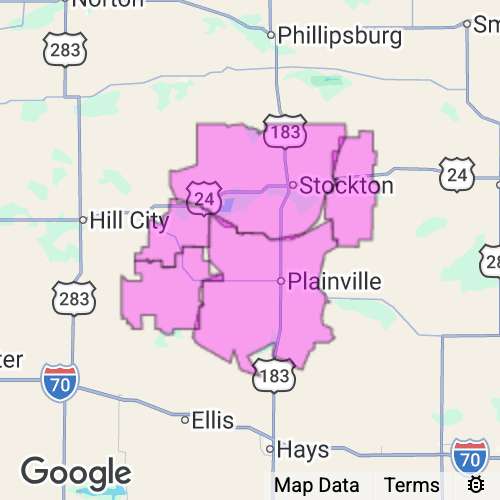 Rooks County Kansas real estate agent mailing area