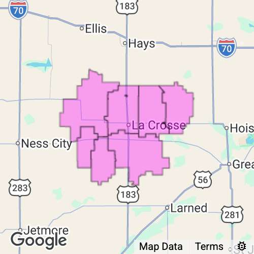 Rush County Kansas real estate agent mailing area