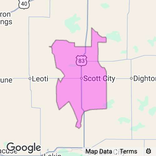 Scott County Kansas real estate agent mailing area