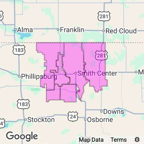 Smith County Kansas real estate agent mailing area