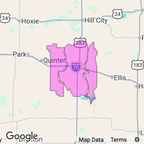 Trego County Kansas real estate agent mailing area