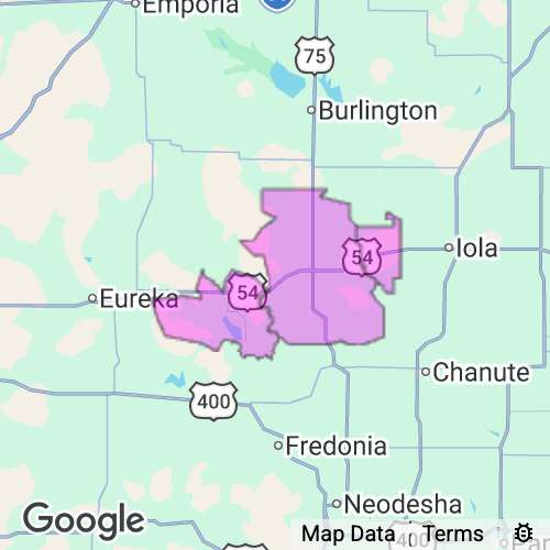 Woodson County Kansas real estate agent mailing area