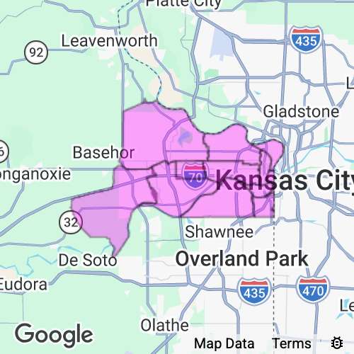 Wyandotte County Kansas real estate agent mailing area