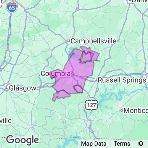 Adair County Kentucky real estate agent mailing area