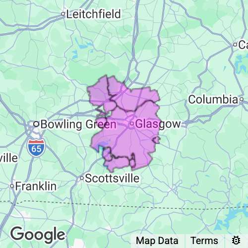 Barren County Kentucky real estate agent mailing area