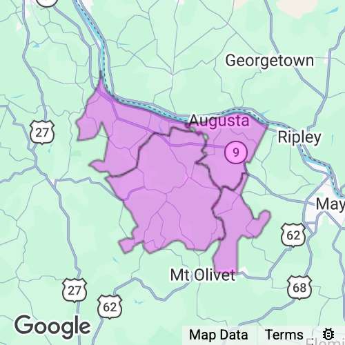 Bracken County Kentucky real estate agent mailing area