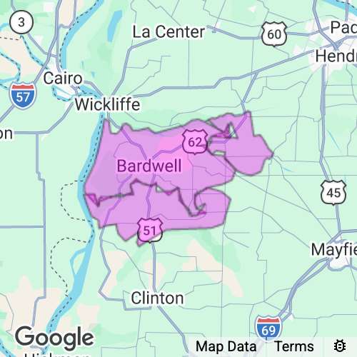 Carlisle County Kentucky real estate agent mailing area