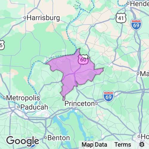 Crittenden County Kentucky real estate agent mailing area