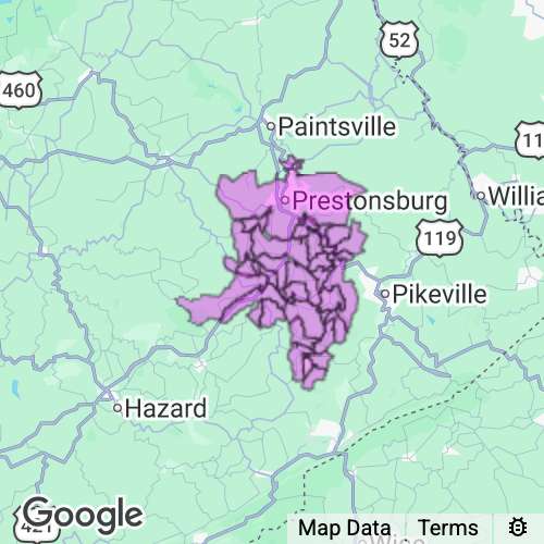 Floyd County Kentucky real estate agent mailing area