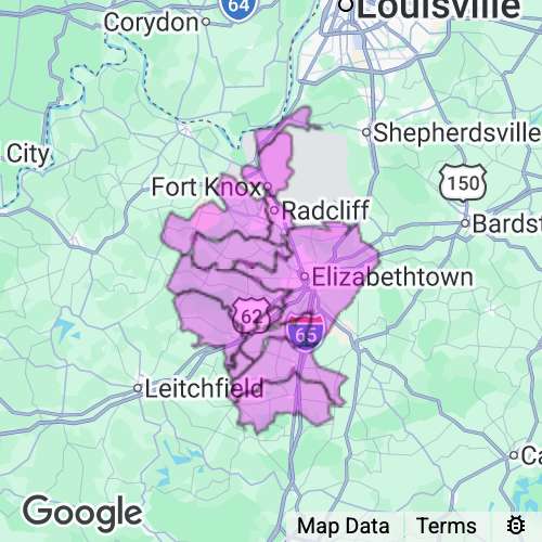 Hardin County Kentucky real estate agent mailing area