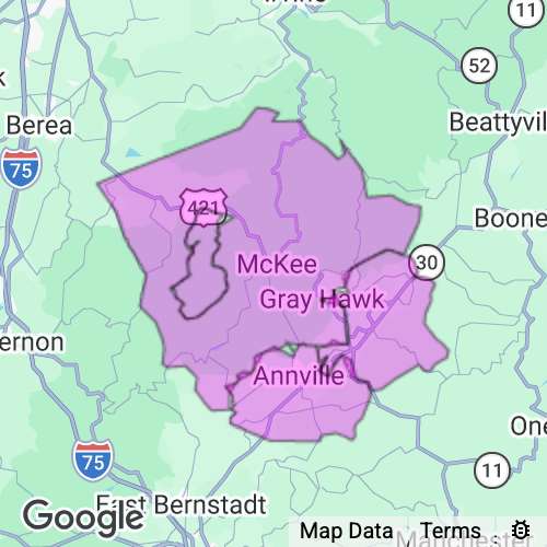 Jackson County Kentucky real estate agent mailing area