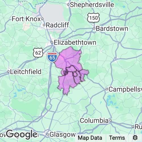 Larue County Kentucky real estate agent mailing area