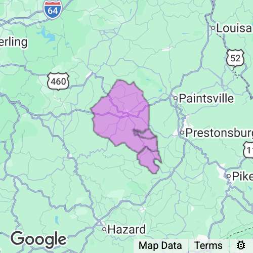 Magoffin County Kentucky real estate agent mailing area