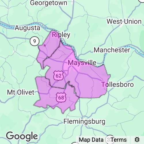 Mason County Kentucky real estate agent mailing area