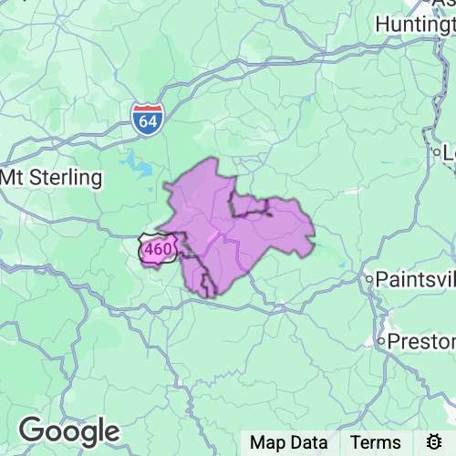 Morgan County Kentucky real estate agent mailing area