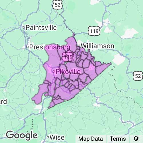 Pike County Kentucky real estate agent mailing area