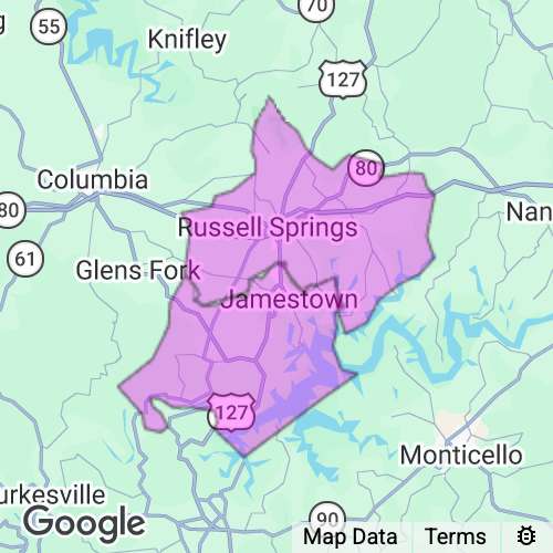 Russell County Kentucky real estate agent mailing area