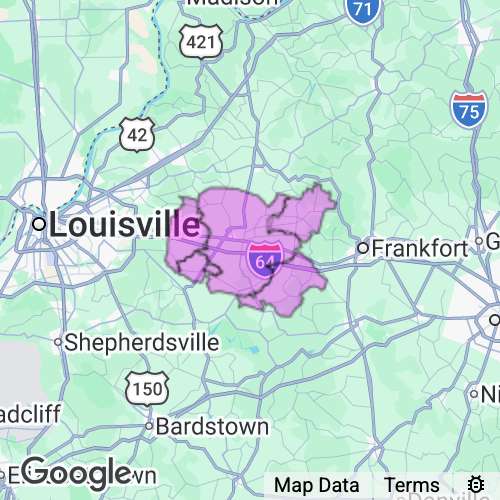 Shelby County Kentucky real estate agent mailing area