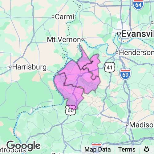 Union County Kentucky real estate agent mailing area