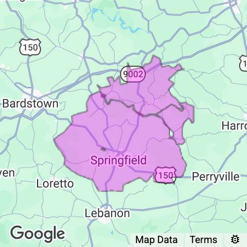 Washington County Kentucky real estate agent mailing area