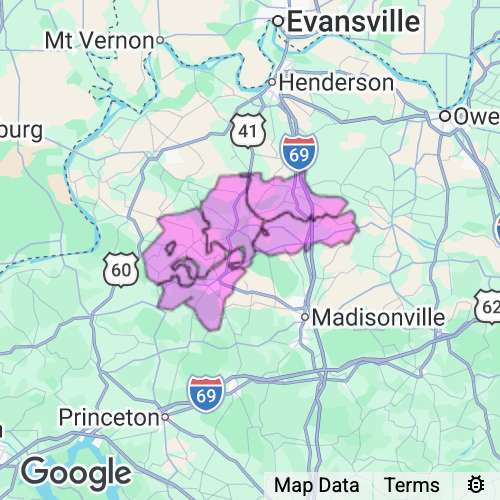 Webster County Kentucky real estate agent mailing area