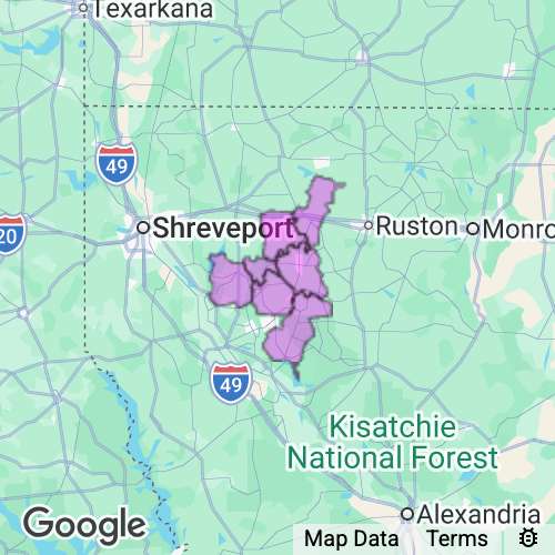 Bienville County Louisiana real estate agent mailing area