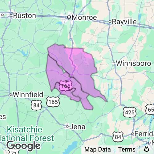Caldwell County Louisiana real estate agent mailing area