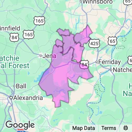 Catahoula County Louisiana real estate agent mailing area