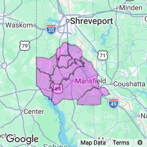 De Soto County Louisiana real estate agent mailing area