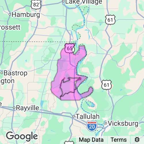 East Carroll County Louisiana real estate agent mailing area