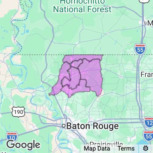 East Feliciana County Louisiana real estate agent mailing area