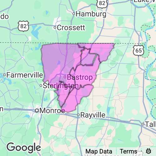Morehouse County Louisiana real estate agent mailing area