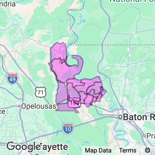 Pointe Coupee County Louisiana real estate agent mailing area