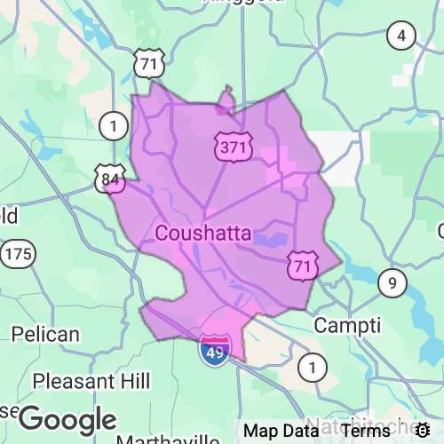 Red River County Louisiana real estate agent mailing area