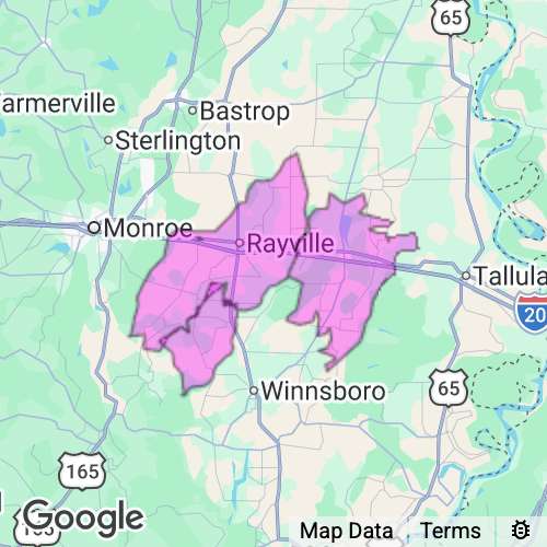 Richland County Louisiana real estate agent mailing area