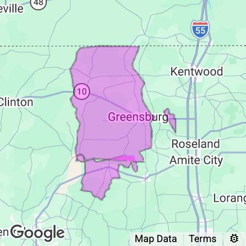 Saint Helena County Louisiana real estate agent mailing area