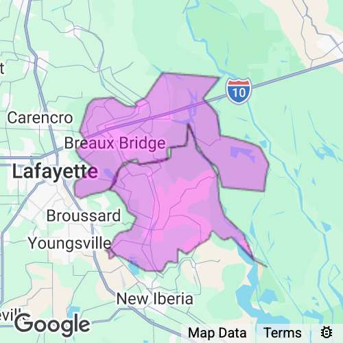 Saint Martin County Louisiana real estate agent mailing area