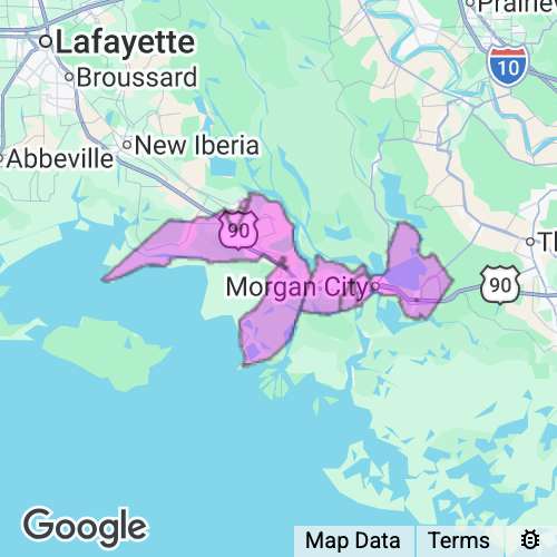 Saint Mary County Louisiana real estate agent mailing area
